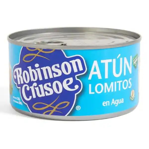 R.Crusoe Atún Lomitos en Agua Drenado