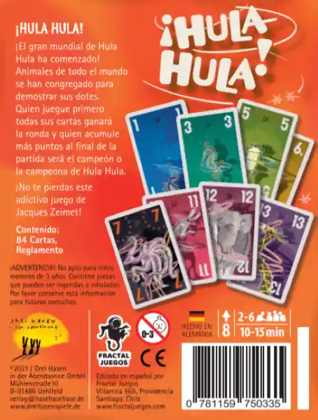 Juego de Mesa Hula Hula