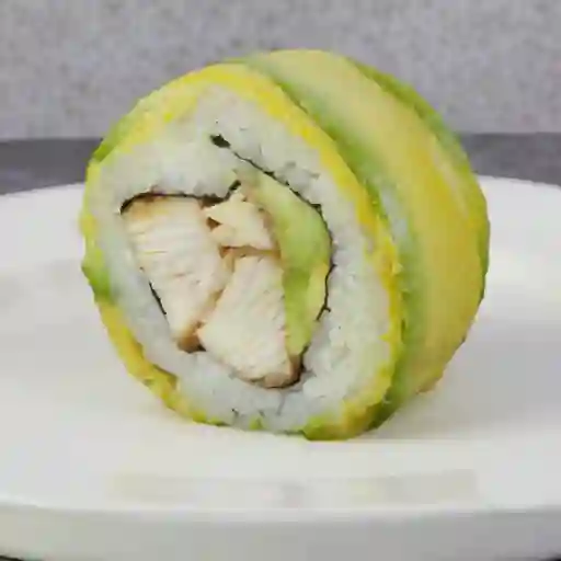 Pollo, palta y cebollín