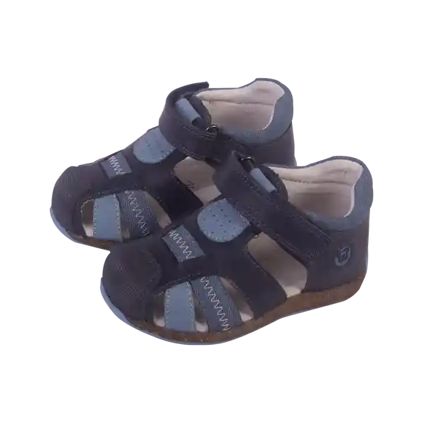 Sandalias Bebe Niño Azul Pillin 19