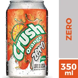 Crush Orange Zero Crush Lata 350 ml