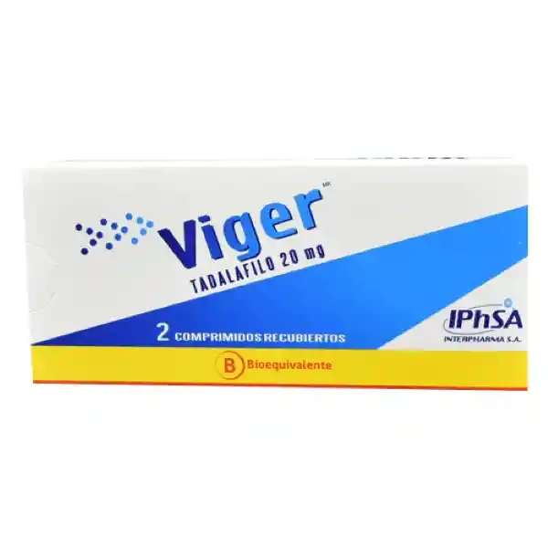 Viger Tadalafilo (20 mg)
