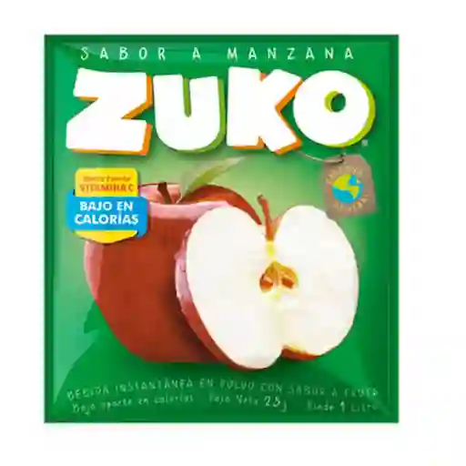 Zuko Bebida Instantánea en Polvo Sabor Manzana