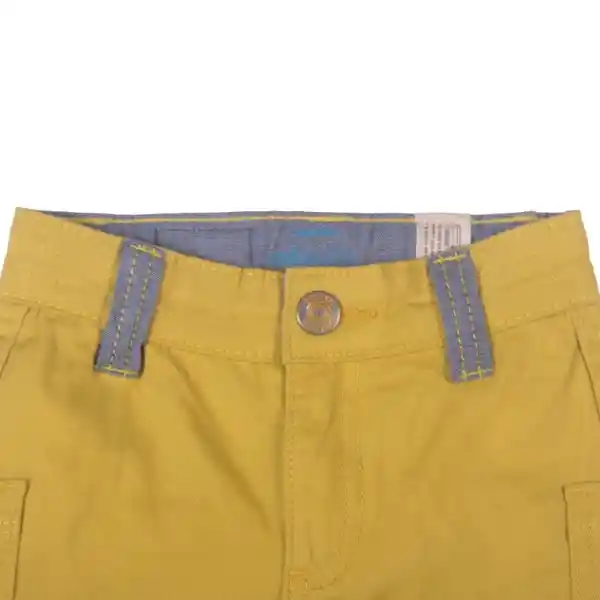 Bermuda Bebe Niño Amarillo Pillin 24 M