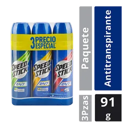 Speed Stick Pack Deo 3X