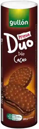 Gullon galletas mega duo doble cacao