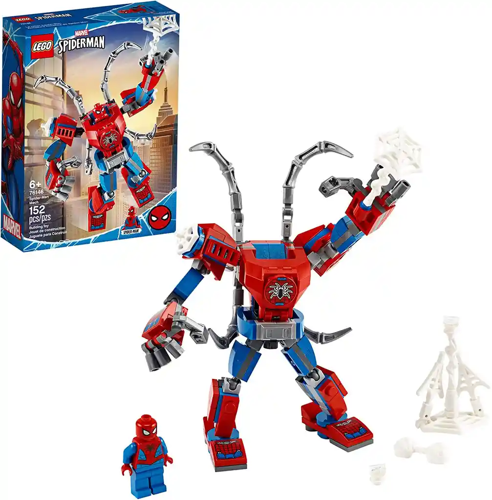 Lego Set de Construcción Armadura Robótica de Spider-Man