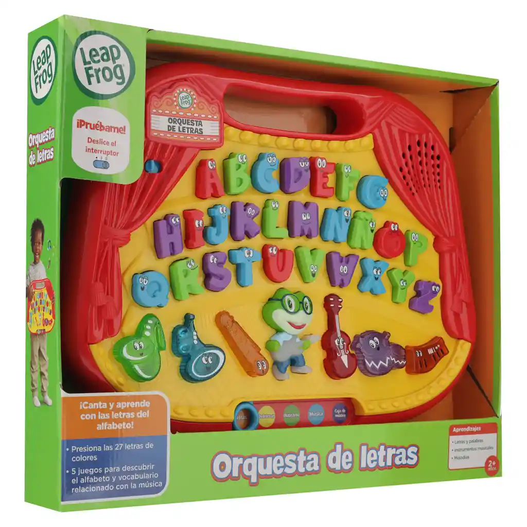 Leap Frog Juguete Orquesta de Letras 05541703339