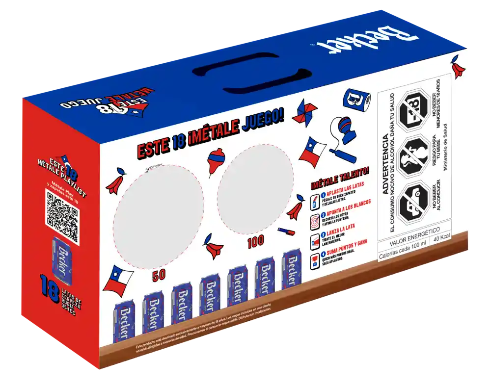 Becker Cerveza Rubia Tipo Lager