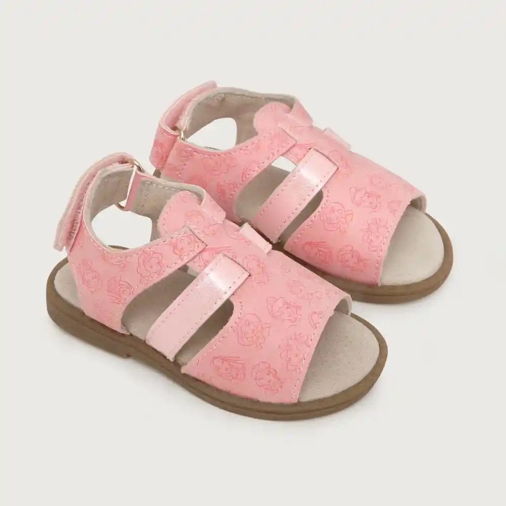 Sandalias Urbana Princesas De Niña Rosada Talla 25