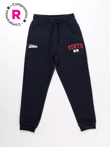 Harvest Pantalón de Buzo Play1 Negro 6