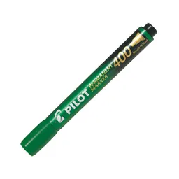 Pilot Marcador Permanente Biselado Verde SCA400