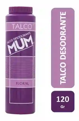 Mum Talco Desodorante Aroma Floral