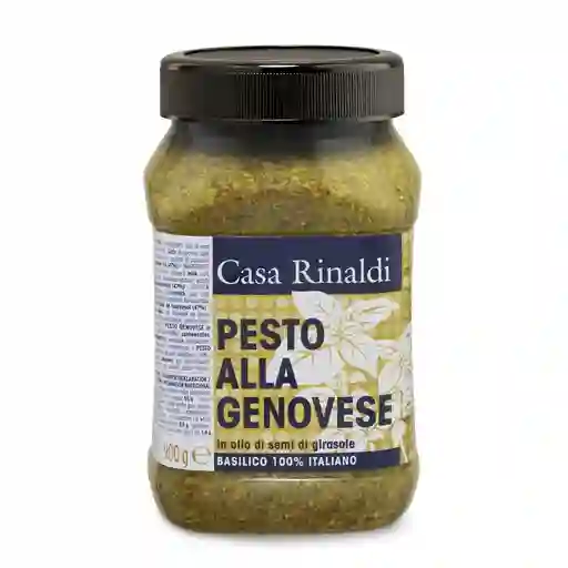 Pesto Alla Genovese In Olio Vegetale 130 Grs