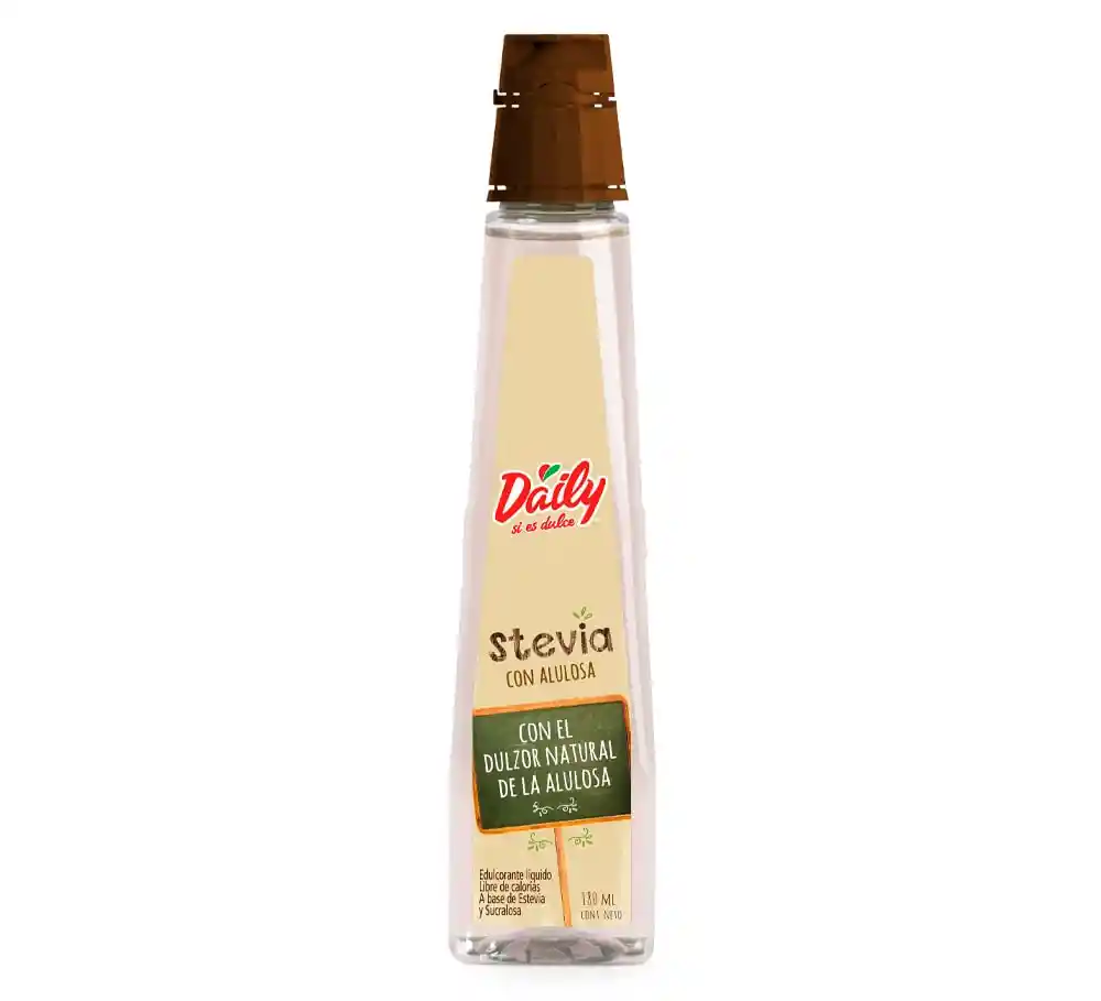 Daily Endulzante Stevia con Alulosa Líquido