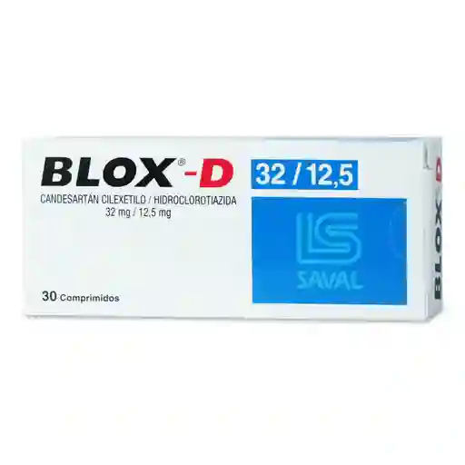 Blox-D 32 mg/12,5 mg Comprimidos