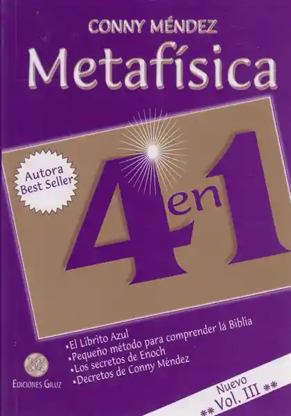 Metafisica 4 en 1. Vol Iii - Conny Méndez