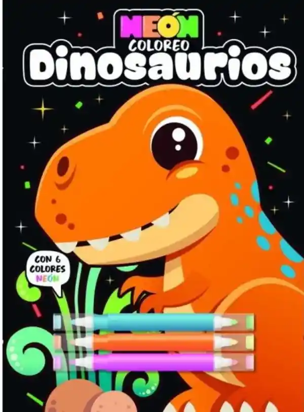 Color Neon - Dinosaurios