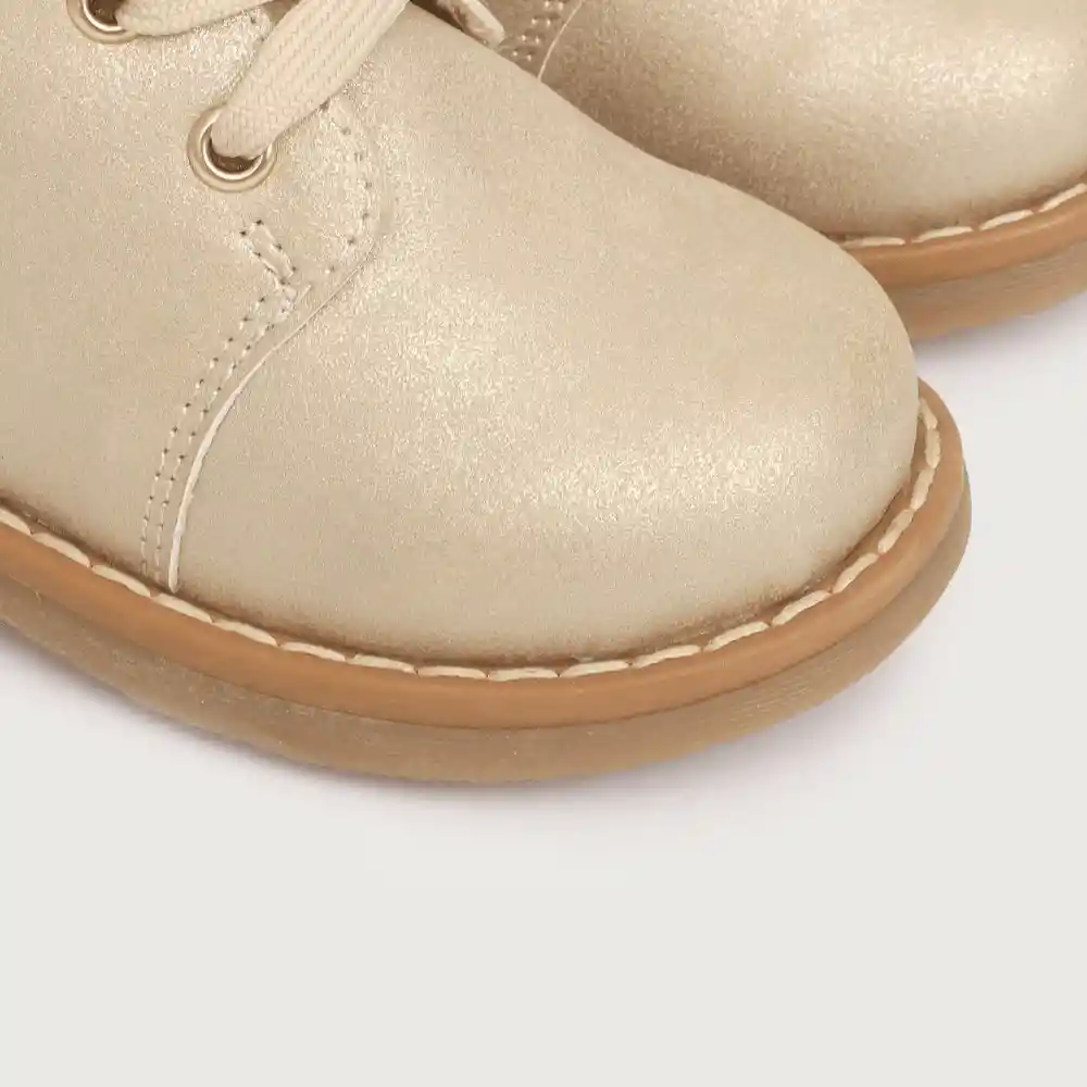 Botines Niña Beige Talla 26