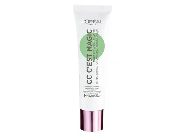 LOréal Paris Base Maquillaje cc Cream CEst Magic Anti-Redness