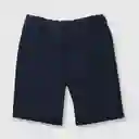 Bermuda Gabardina de Niño Navy Talla 6A Colloky