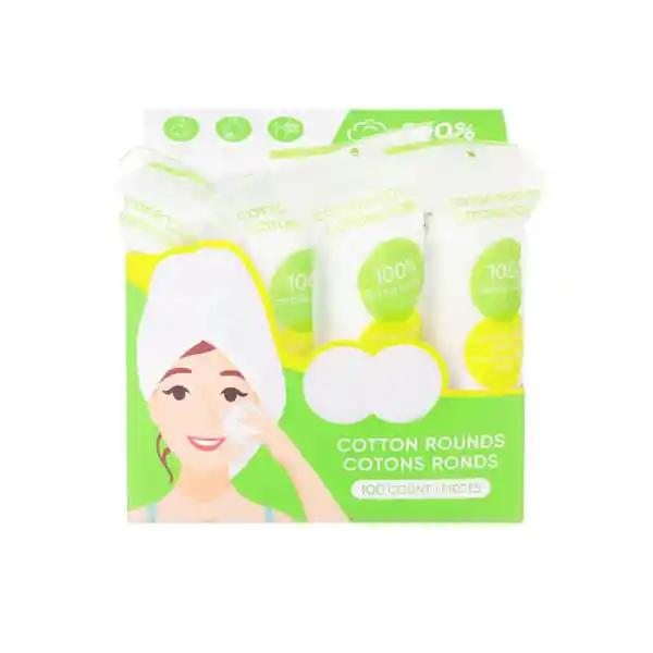 Almohadilla Facial Cotton Rounds Miniso