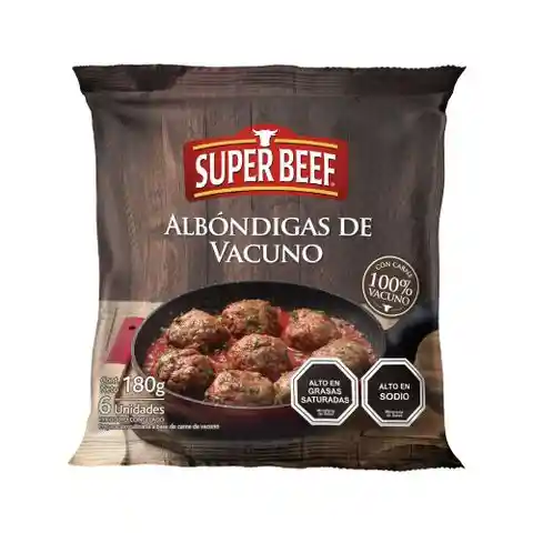 Albondigas de Vacuno Superbeef