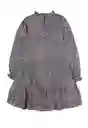 Vestido Junior Liberty 386 Niña Gris Talla 12 Años Ficcus