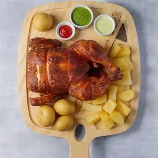 Pollo entero solo