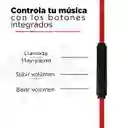 Miniso Audífonos de Cable Clásico Rojo