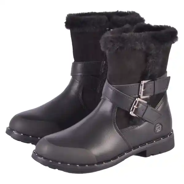 Botas Niña Niña Negro Talla 35 Pillin