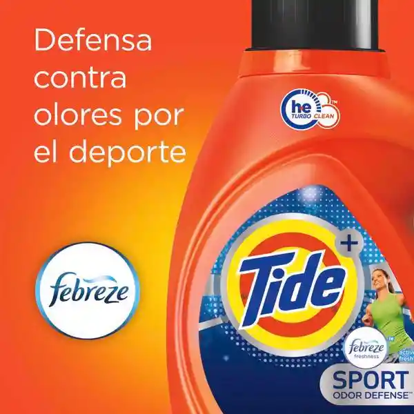 Tide Detergente Febreze Sports Active Fresh