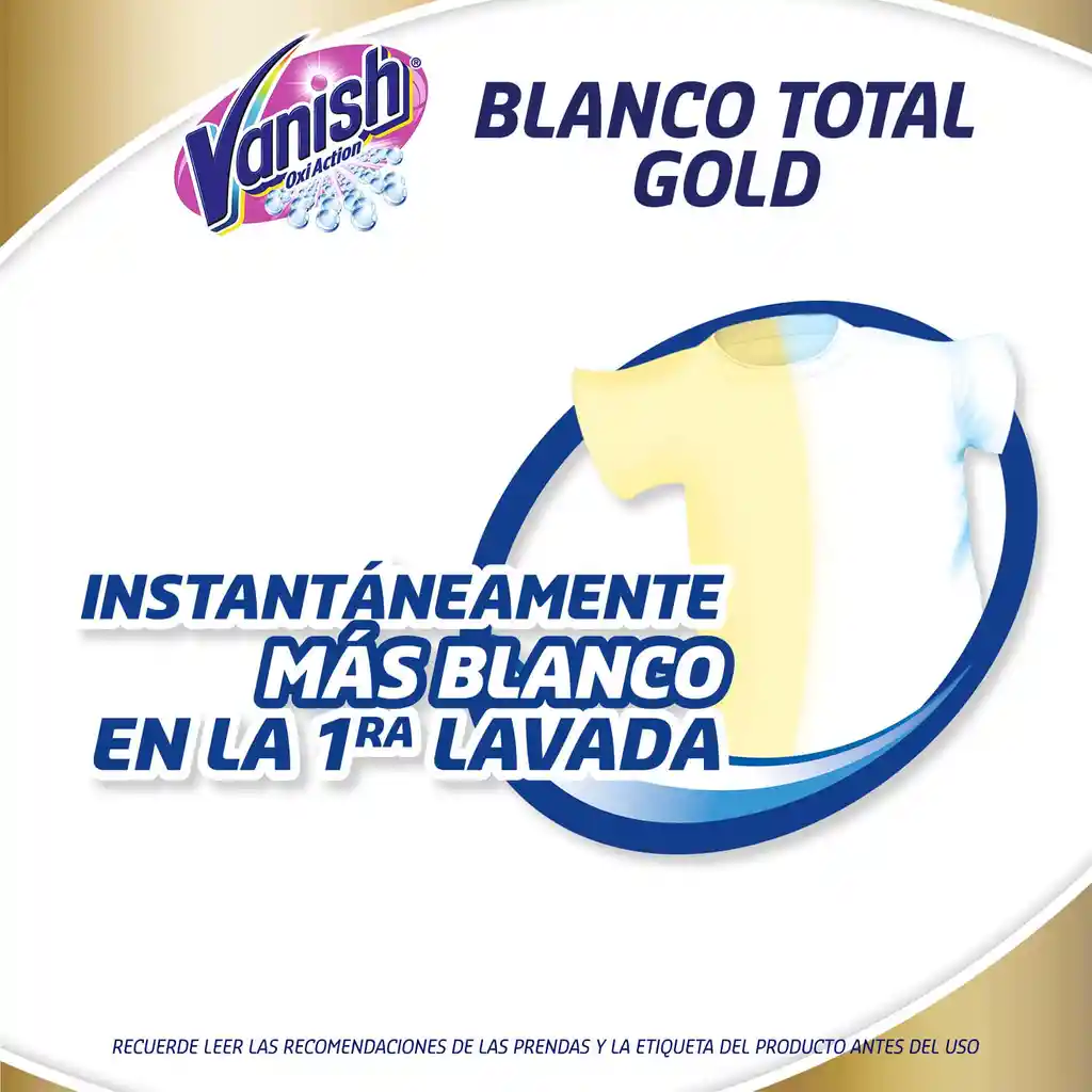 Vanish Quitamanchas Polvo Rosa + Blanco 450gr x2