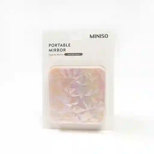 Miniso Espejo Portátil Cuadrado - Memaid Series