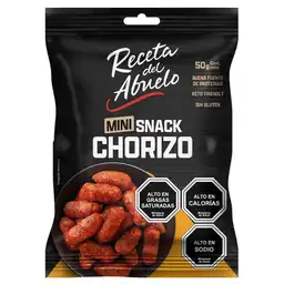 Receta Del Abuelo Snack Chorizo Mini