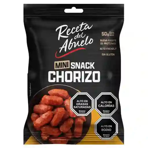 Receta Del Abuelo Snack Chorizo Mini