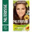 Garnier-Nutrisse Tinte Permanente para Cabello Tono 677 Chocolate Silvia