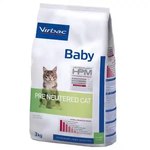 Virbac Hpm Alimento Para Gato Baby Pre Neutered Cat