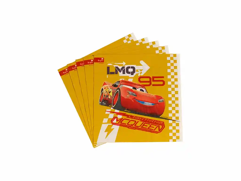 Argos Servilletas Cars Ii