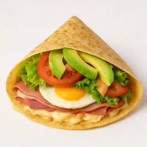Crepe de huevo - palta