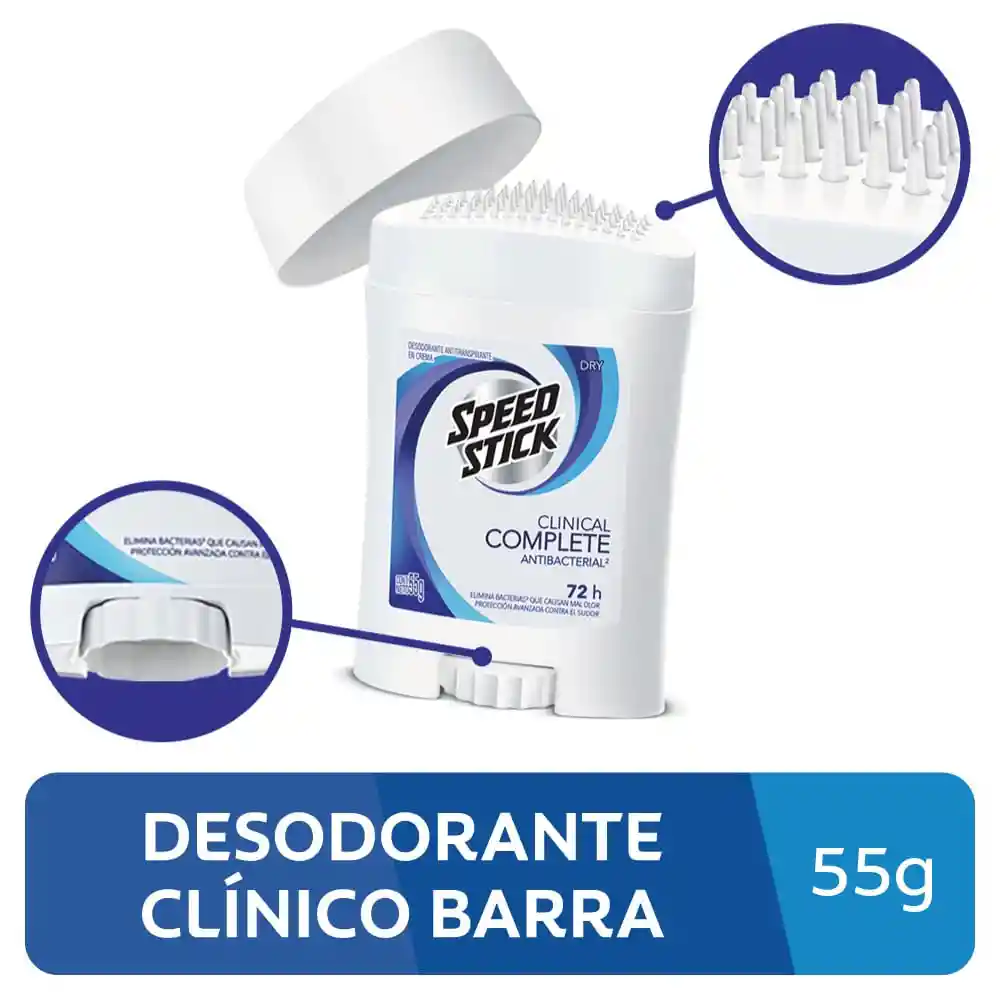 Speed Stick Desodorante Clinical Complete 