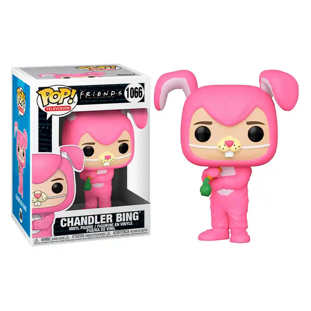 Funko Pop! Figura de Colección Friends Chandler as Bunny