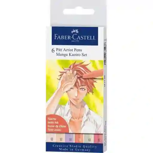 Faber-Castell Set Pitt Manga Kaoiro