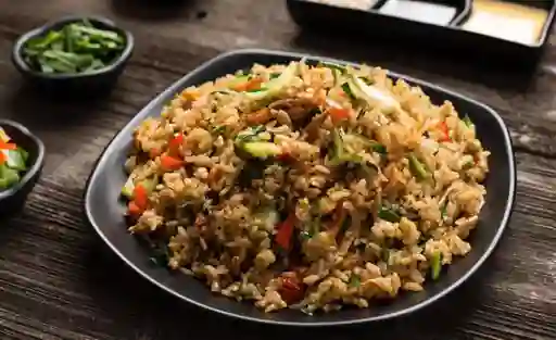 Arroz chaufa con pollo