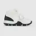 Zapatillas Deportiva Basket Niño Blanco/Negro Talla 36 Colloky