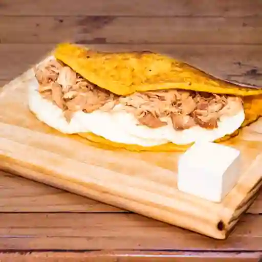 Cachapas Mixta Cerdo Mechado