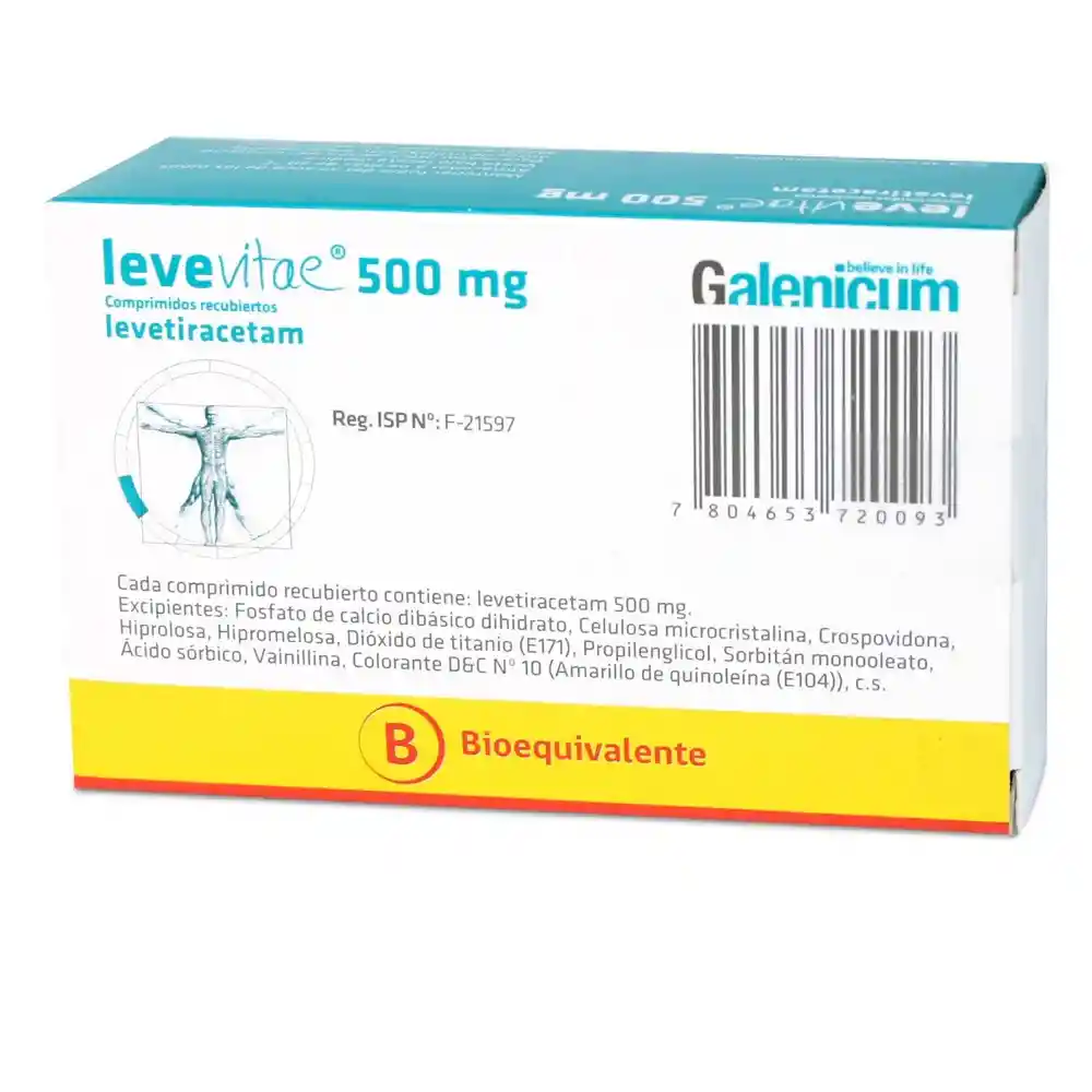 Levevitae Galenicum(500 Mg)