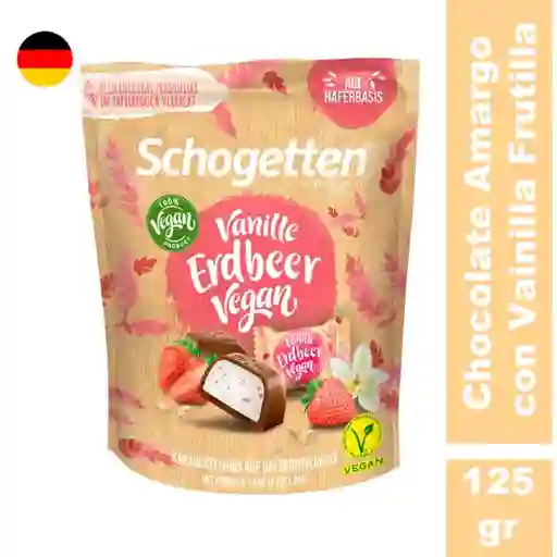 Schogetten Vegano Vainilla Frutilla Jumbo Impo