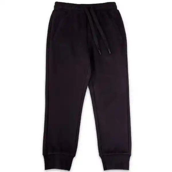 Pantalón Buzo Niño Gris Oscuro Talla 2 A Pillín