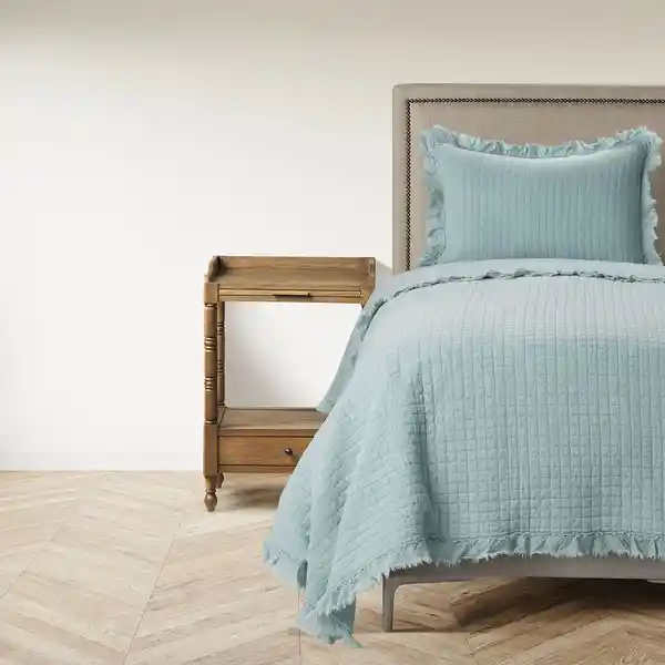 Cubrecama Stone 1 Plaza Nilo Rosen